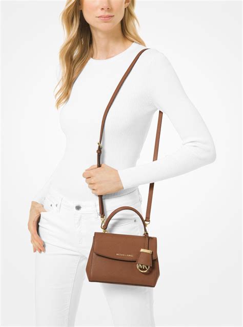 michael michael kors ava mini crossbody on people|MICHAEL Michael Kors Women's Ava Cross Body Bag, Soft .